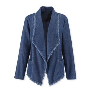 FAVORITES DENIM BLUE JACKET